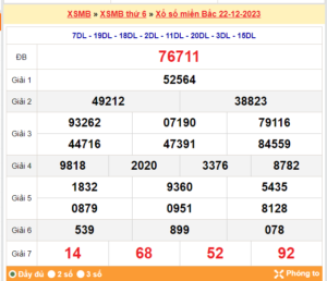 soi cầu xsmb