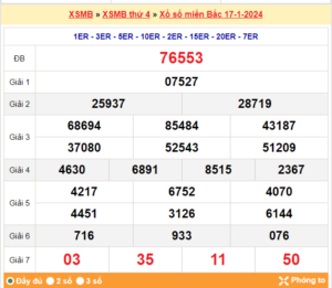 soi cầu xsmb
