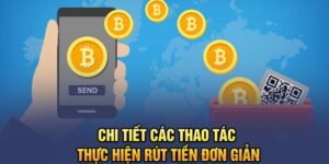 các thao tác thực hiện rút tiền