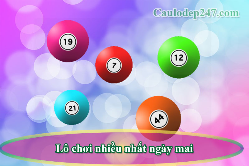 lô chơi nhiều nhất ngày mai