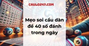 dàn đề 40 số bất tử đánh trong ngày