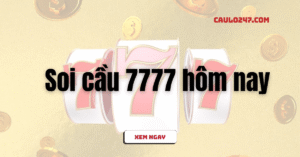 soi cầu 7777 hôm nay