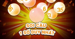 chiến thuật soi cầu 1 số